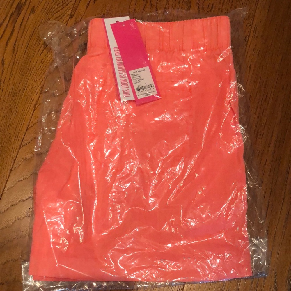 Lilly Pulitzer Linen Shorts - NWT Size S